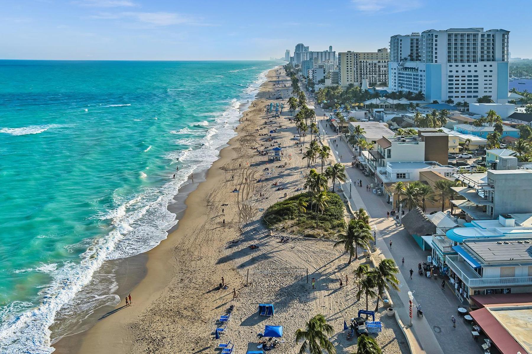 Beachfront & Pool Near Marriott Hollywood Beach Bagian luar foto